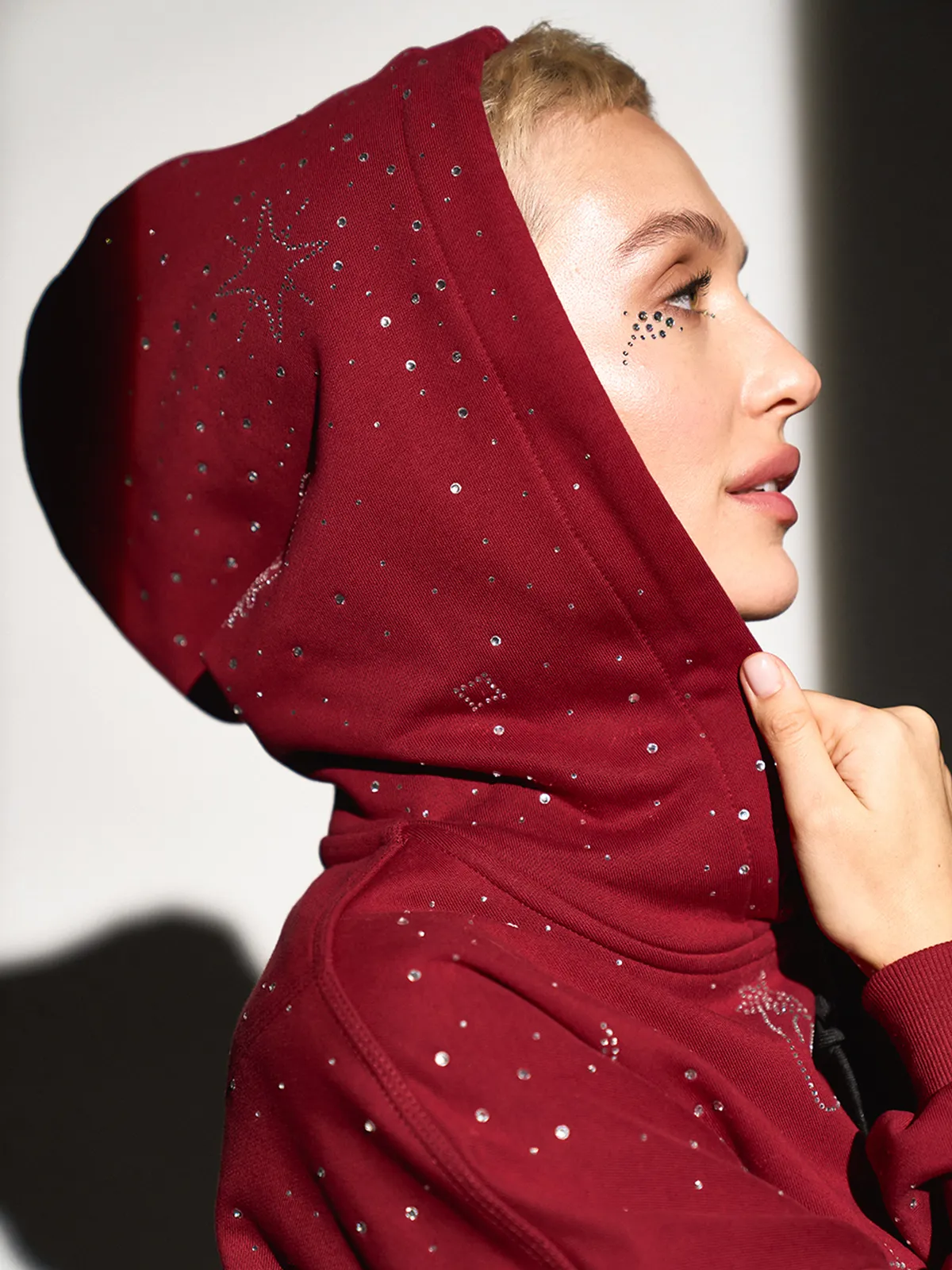 HOODIE ZODIAC MAROON