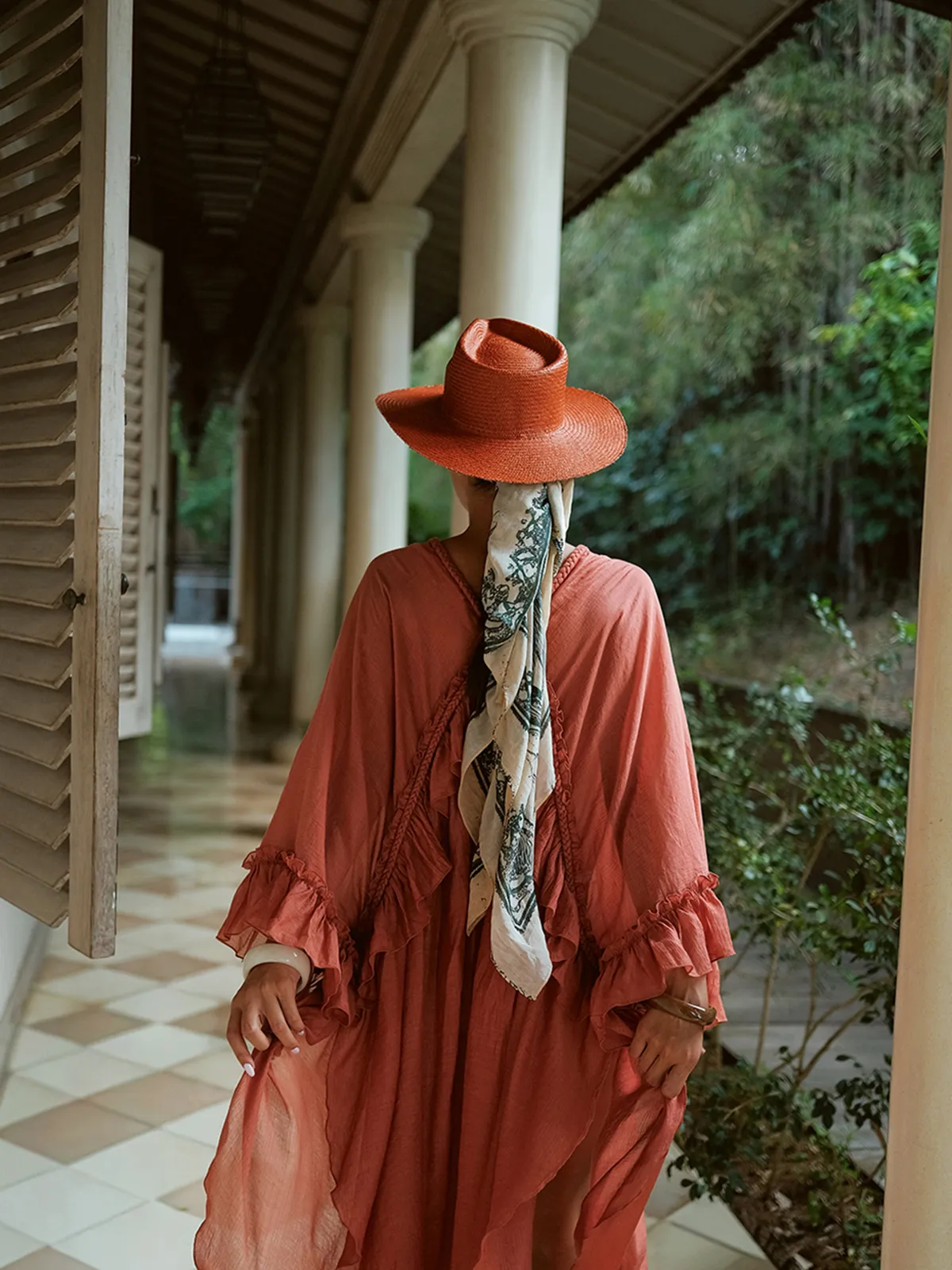 Straw Fedora Clay – 5