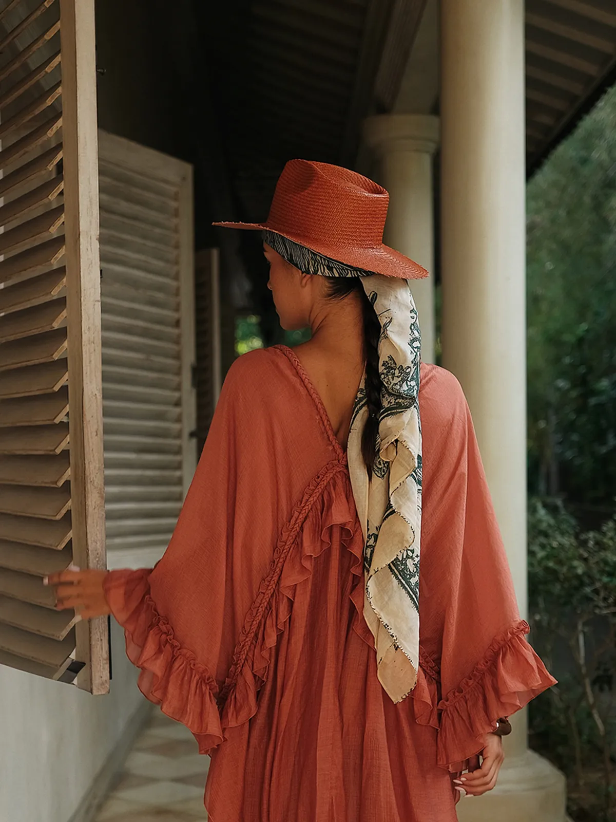 Straw Fedora Clay – 6