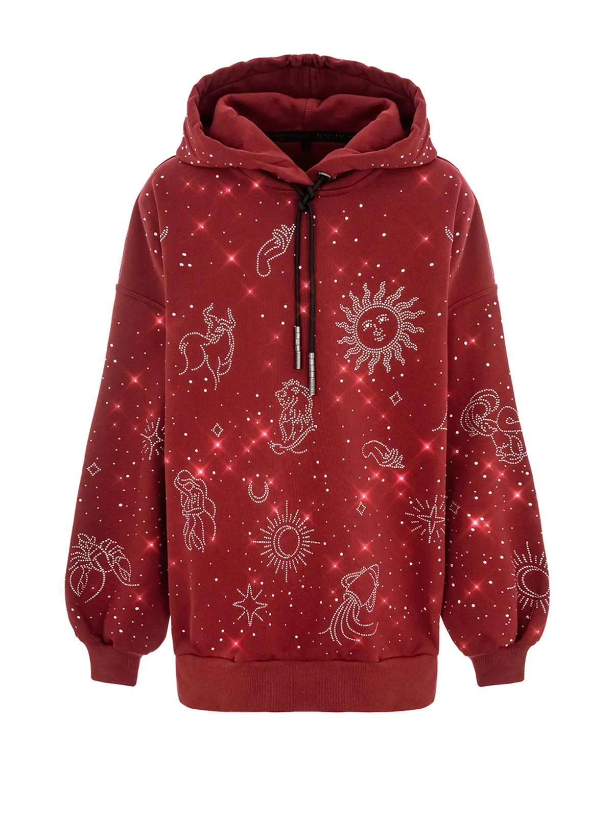 HOODIE ZODIAC MAROON
