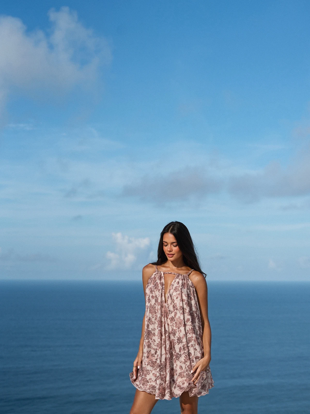 DRESS CAMÉLIA ROSÉE
