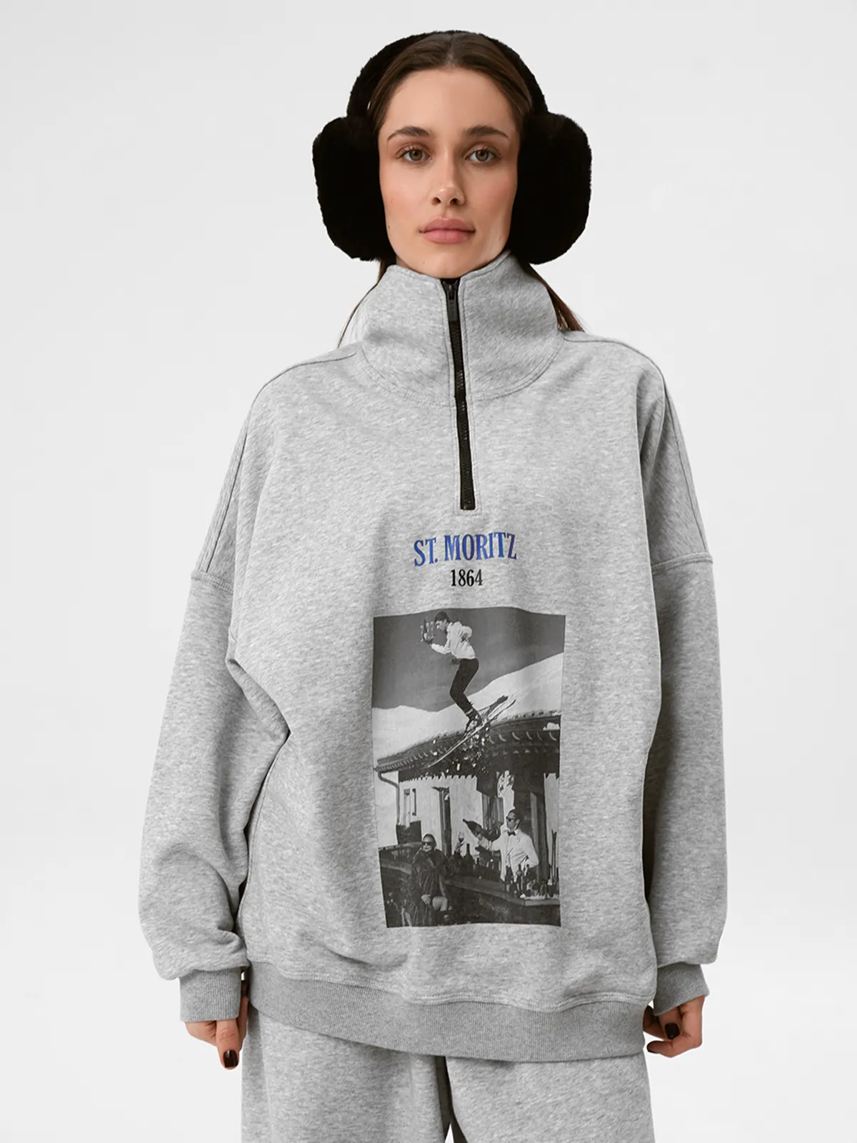 SWEATSHIRT ST. Moritz 1864