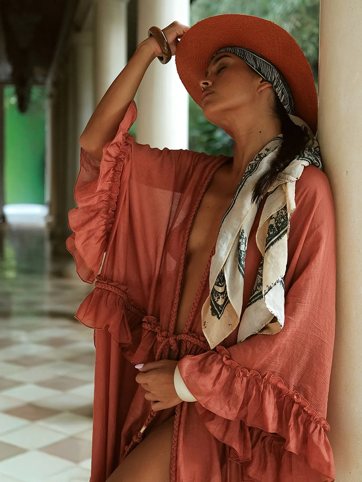 Straw Fedora Clay – 8