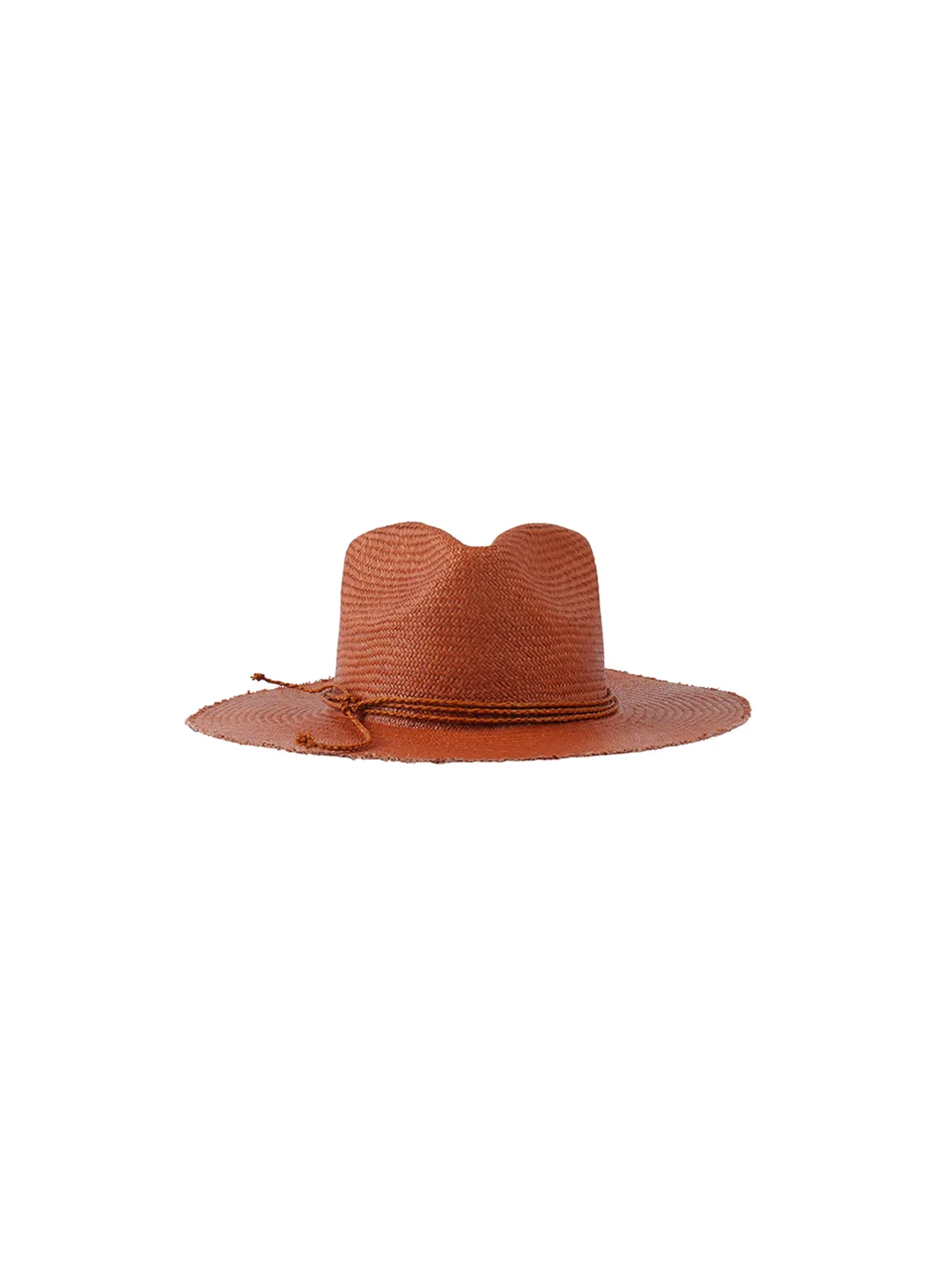 Straw Fedora Clay
