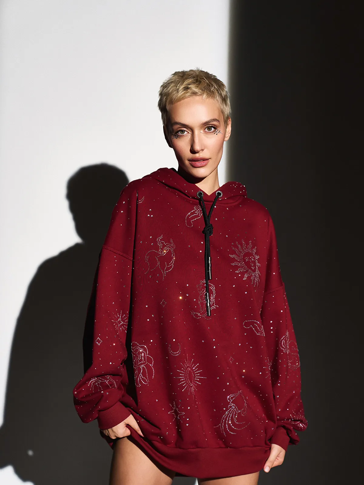 HOODIE ZODIAC MAROON – 3